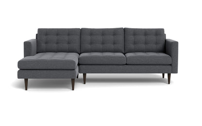 Wallace 98" Left Chaise Sectional - Bennett Charcoal