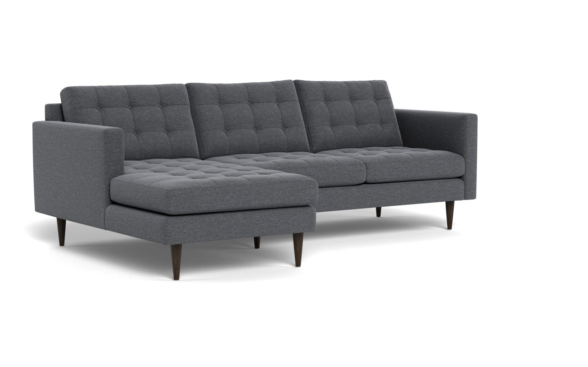 Wallace 98" Left Chaise Sectional - Bennett Charcoal