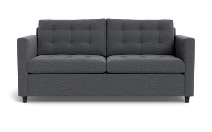 Wallace 74" Queen Sleeper Sofa Bennett Charcoal Quick Ship -