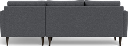 Wallace 98" Right Chaise Sectional - Bennett Charcoal