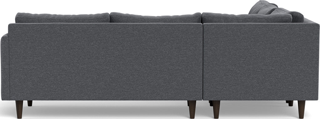 Wallace 102" Untufted Corner Sectional - Bennett Charcoal