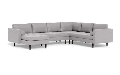 Ladybird 133" Corner Sectional with Left Chaise - Bennett Dove