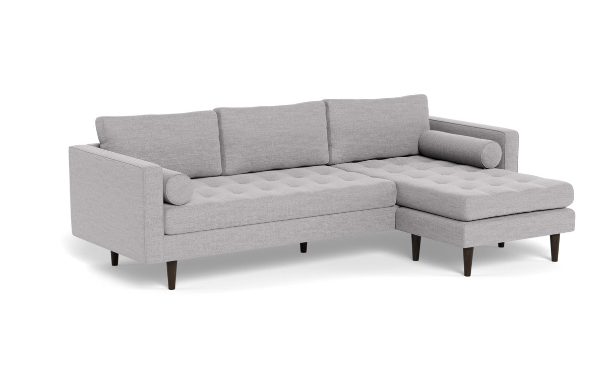 Ladybird 104" Reversible Sofa Chaise - Bennett Dove