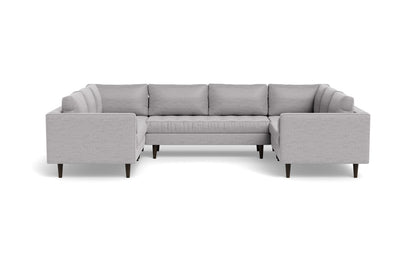 Ladybird 134" U Sectional - Bennett Dove