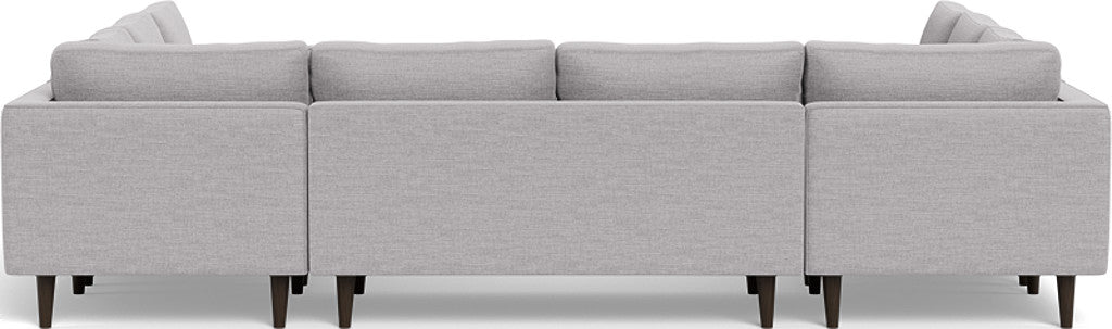 Ladybird 134" U Sectional - Bennett Dove