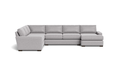 Mas Mesa 162" Deep Corner Sectionals w. Right Chaise - Bennett Dove