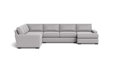 Mas Mesa 162" Deep Corner Sectionals w. Right Chaise - Villa Platinum
