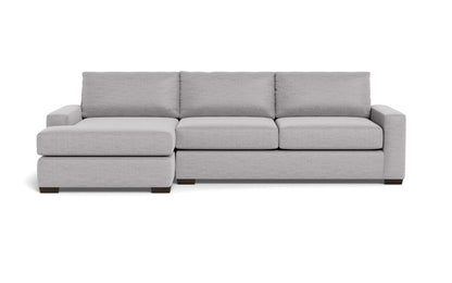 Mas Mesa 123" Deep Left Chaise Sectional - Bennett Dove