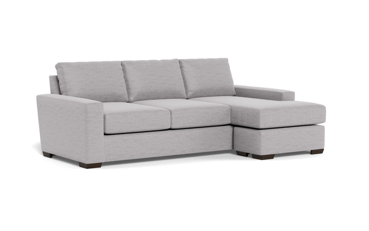 Mas Mesa 101" Deep Reversible Sofa Chaise - Bennett Dove