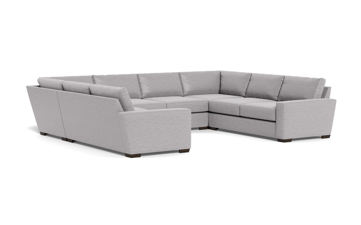 Mas Mesa 166" Deep Condo U Sectional - Bennett Dove