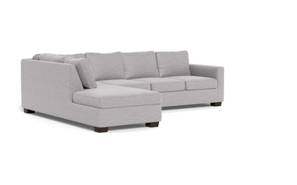 Track 121" Left Chaise Sectional - Bennett Dove