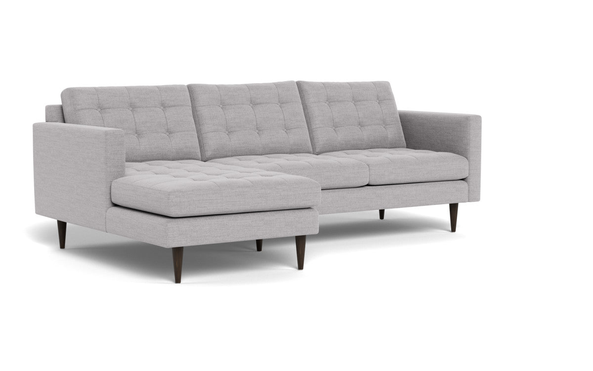 Wallace 98" Left Chaise Sectional - Bennett Dove