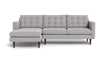Wallace 98" Left Chaise Sectional - Bennett Dove