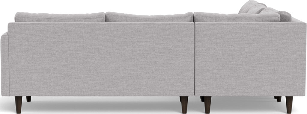 Wallace 102" Untufted Corner Sectional - Bennett Dove