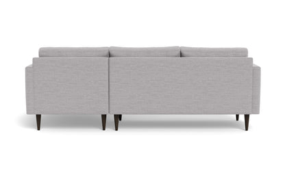 Wallace 98" Untufted Right Chaise Sectional - Bennett Dove