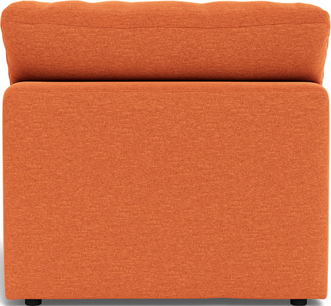Fluffy Small Armless Chair - Bennett Dove