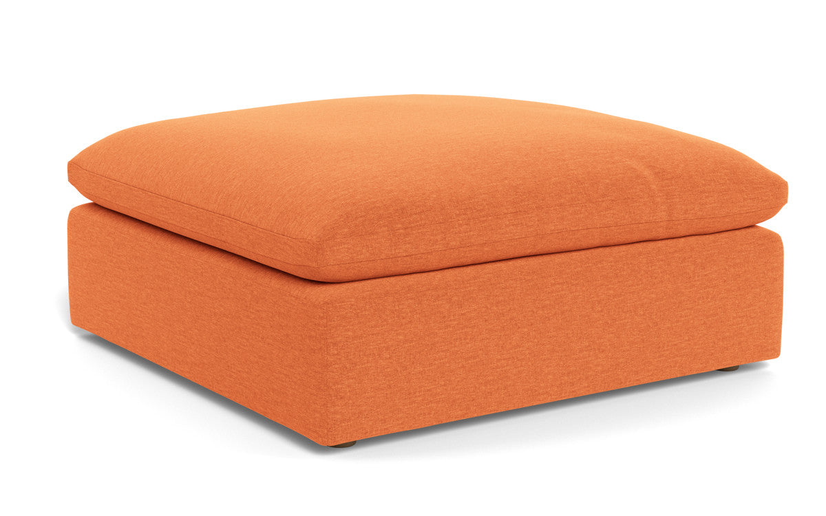 Fluffy Ottoman - Bennett Orangeade