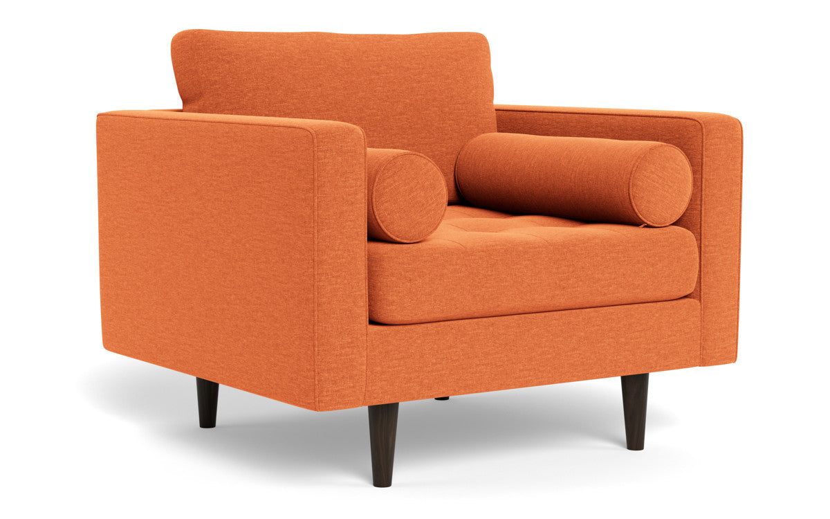 Ladybird 42" Arm Chair - Bennett Orangeade