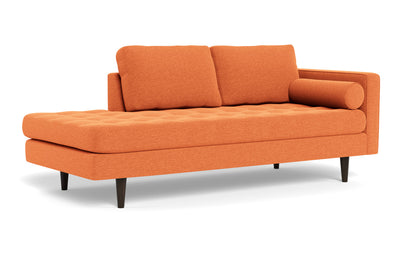 Ladybird 82" RAF Stand Alone Chaise - Bennett Orangeade