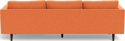 Ladybird 104" Reversible Sofa Chaise - Bennett Orangeade