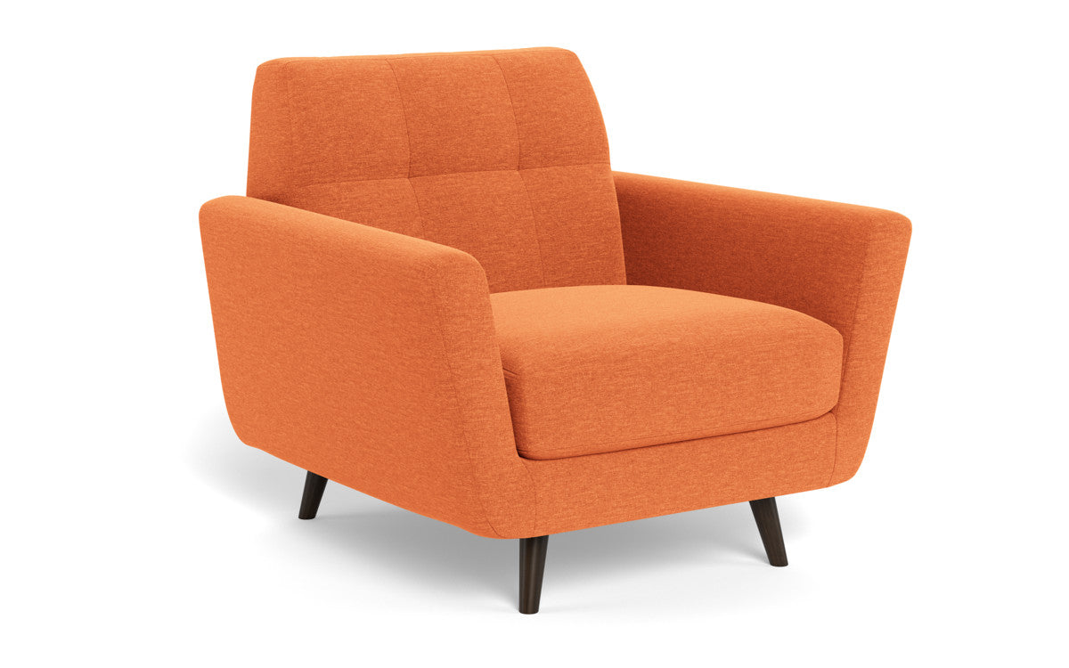 Lamar 42" Arm Chair - Bennett Orangeade