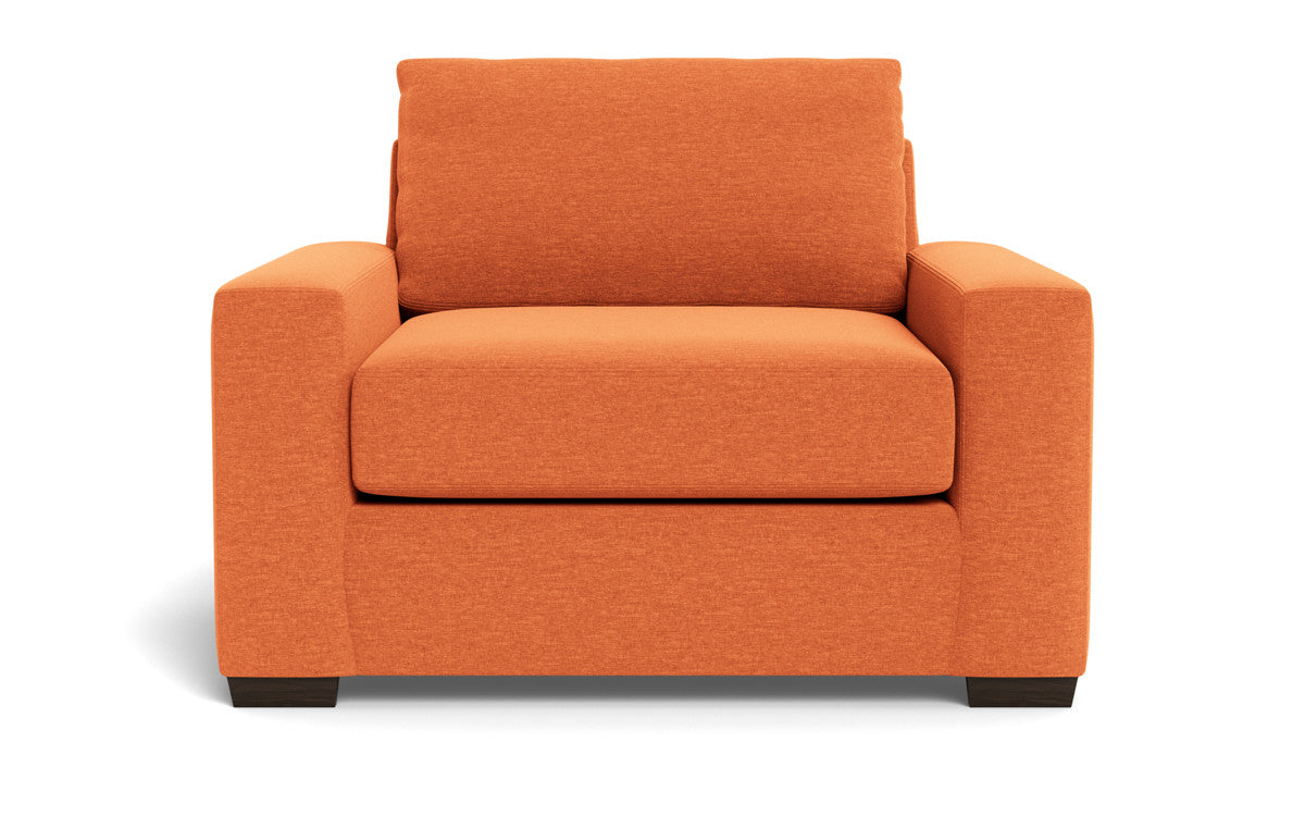 Mas Mesa 52" Deep Arm Chair - Bennett Orangeade