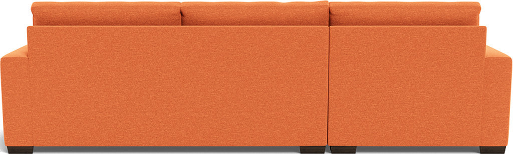 Mas Mesa 123" Deep Left Chaise Sectional - Bennett Orangeade