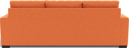 Mas Mesa 101" Deep Reversible Sofa Chaise - Bennett Orangeade