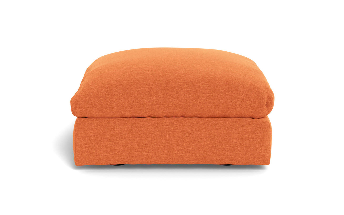 SoCo Ottoman - Bennett Orangeade