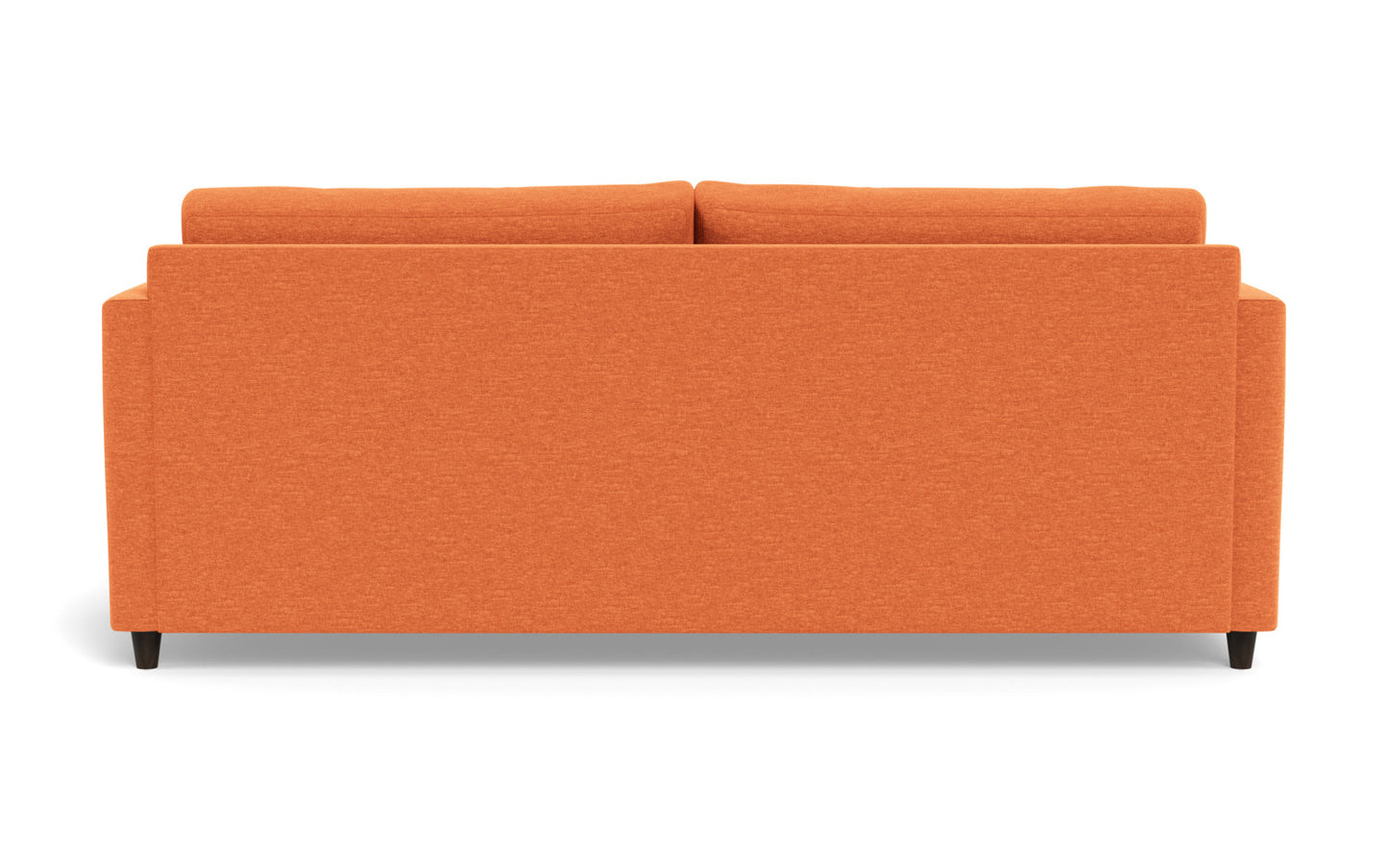 Wallace 74" Untufted Queen Sleeper Sofa - Bennett Orangeade