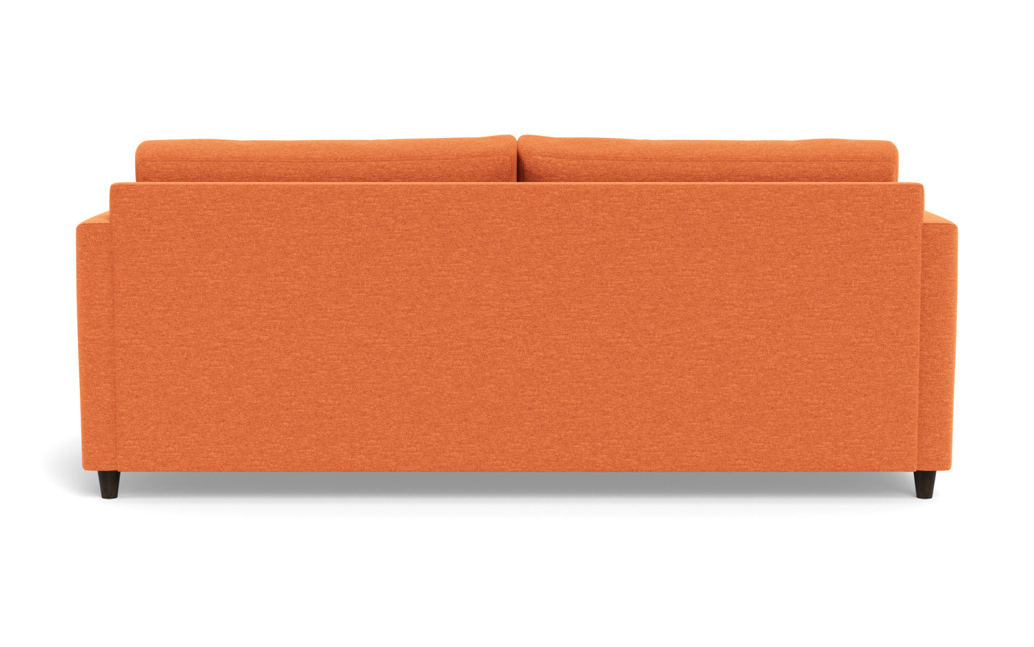 Wallace 74" Untufted Queen Sleeper Sofa - Bennett Orangeade