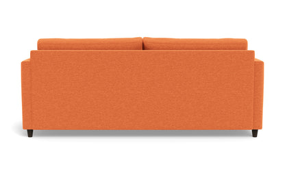 Wallace 74" Untufted Queen Sleeper Sofa - Bennett Orangeade