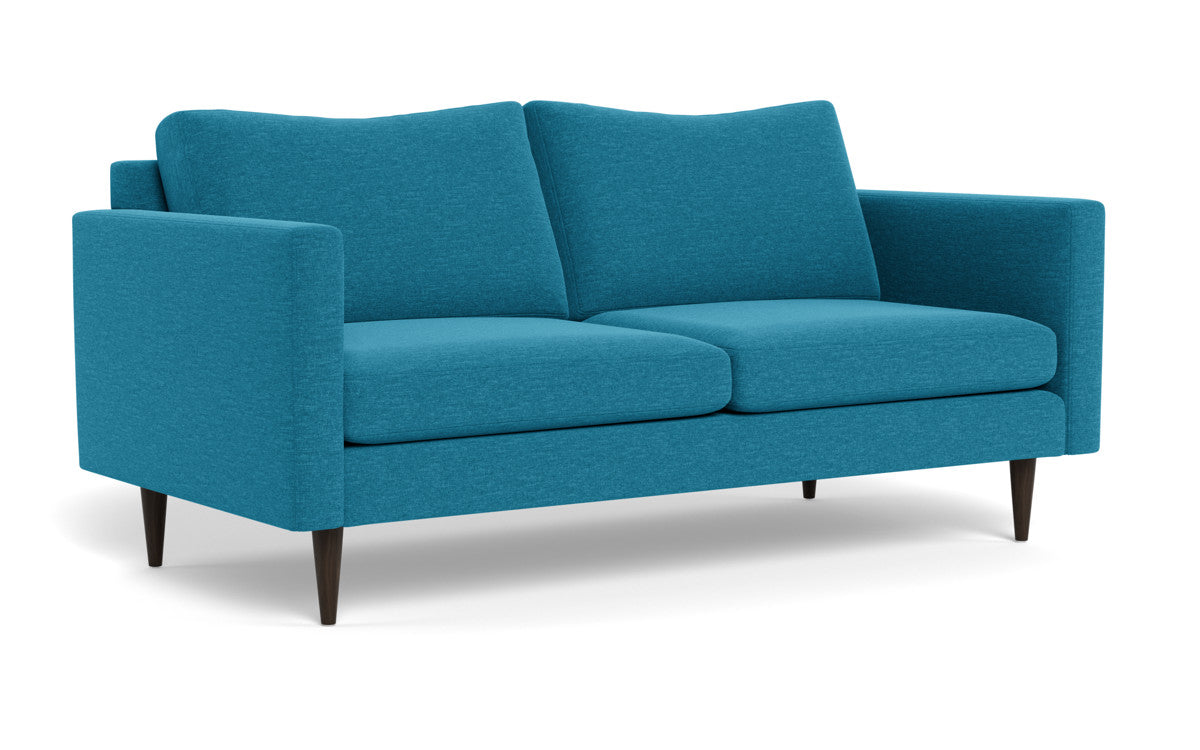 Wallace 74" Untufted Apartment Sofa - Bennett Peacock