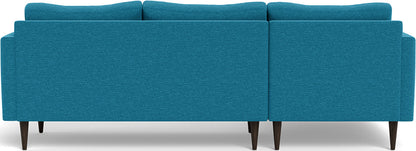 Wallace 98" Untufted Left Chaise Sectional - Bennett Orangeade