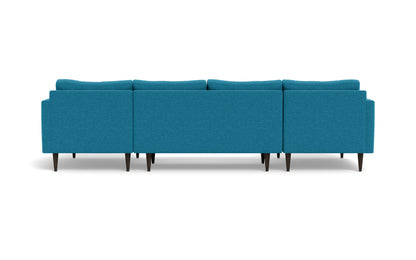 Wallace 126" Untufted Double Chaise U Sectional