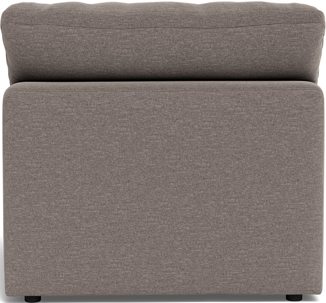 Fluffy Small Armless Chair - Bennett Praline