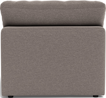 Fluffy Small Armless Chair - Bennett Praline