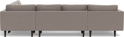 Ladybird 133" Corner Sectional with Left Chaise - Bennett Praline