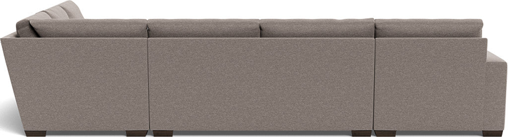 Mas Mesa 162" Deep Corner Sectionals w. Left Chaise - Bennett Praline