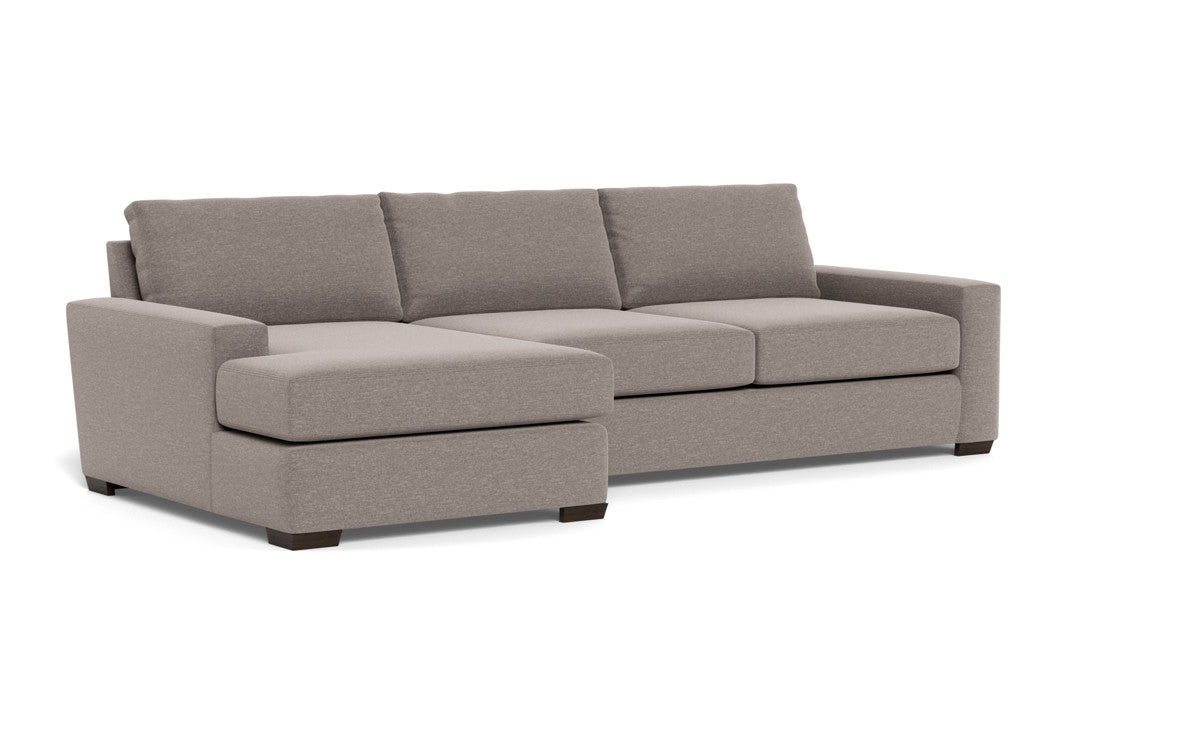 Mas Mesa 123" Deep Left Chaise Sectional - Bennett Praline