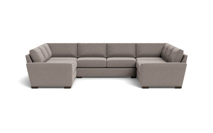 Mas Mesa 166" Deep Condo U Sectional - Bennett Praline