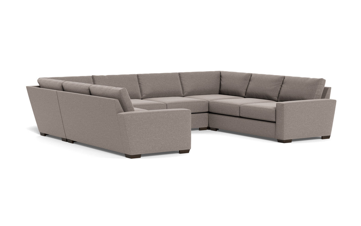 Mas Mesa 166" Deep Condo U Sectional - Bennett Praline