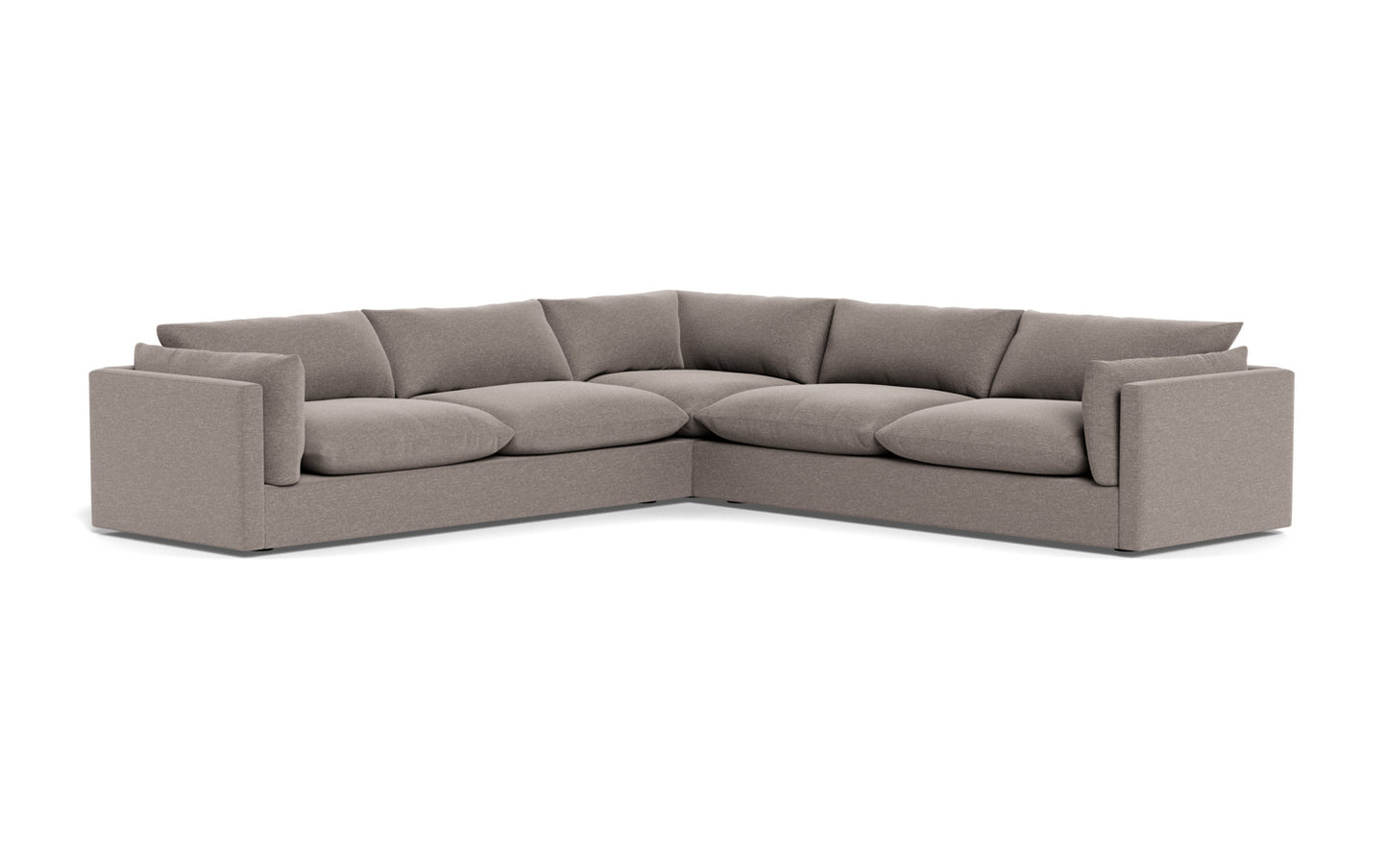 SoCo 124" Corner Sectional - Bennett Praline