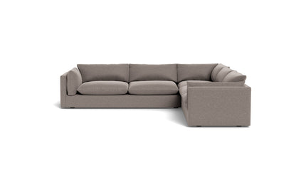 SoCo 124" Corner Sectional - Bennett Praline