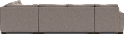 Track 141" Corner Sectionals W. Full Sleeper & Left Chaise - Bennett Praline