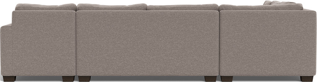 Track 141" Corner Sectionals w. Right Chaise - Bennett Praline