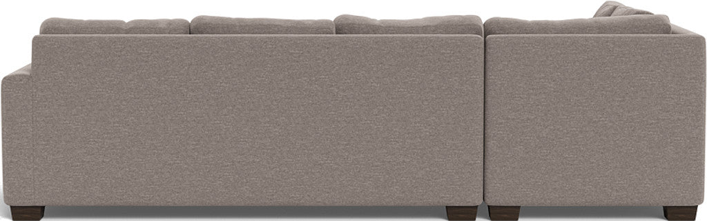 Track 121" Left Chaise Sectional - Bennett Praline