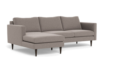 Wallace 98" Untufted Left Chaise Sectional - Bennett Praline