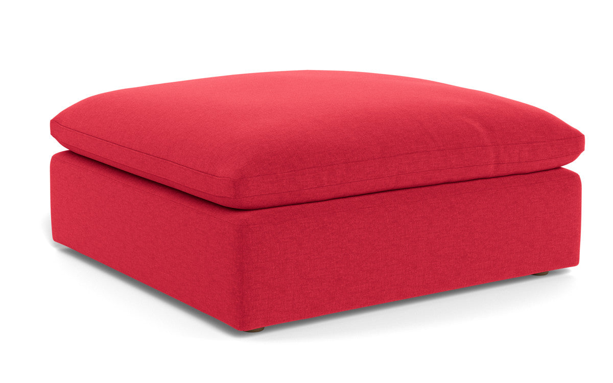 Fluffy Ottoman - Bennett Praline