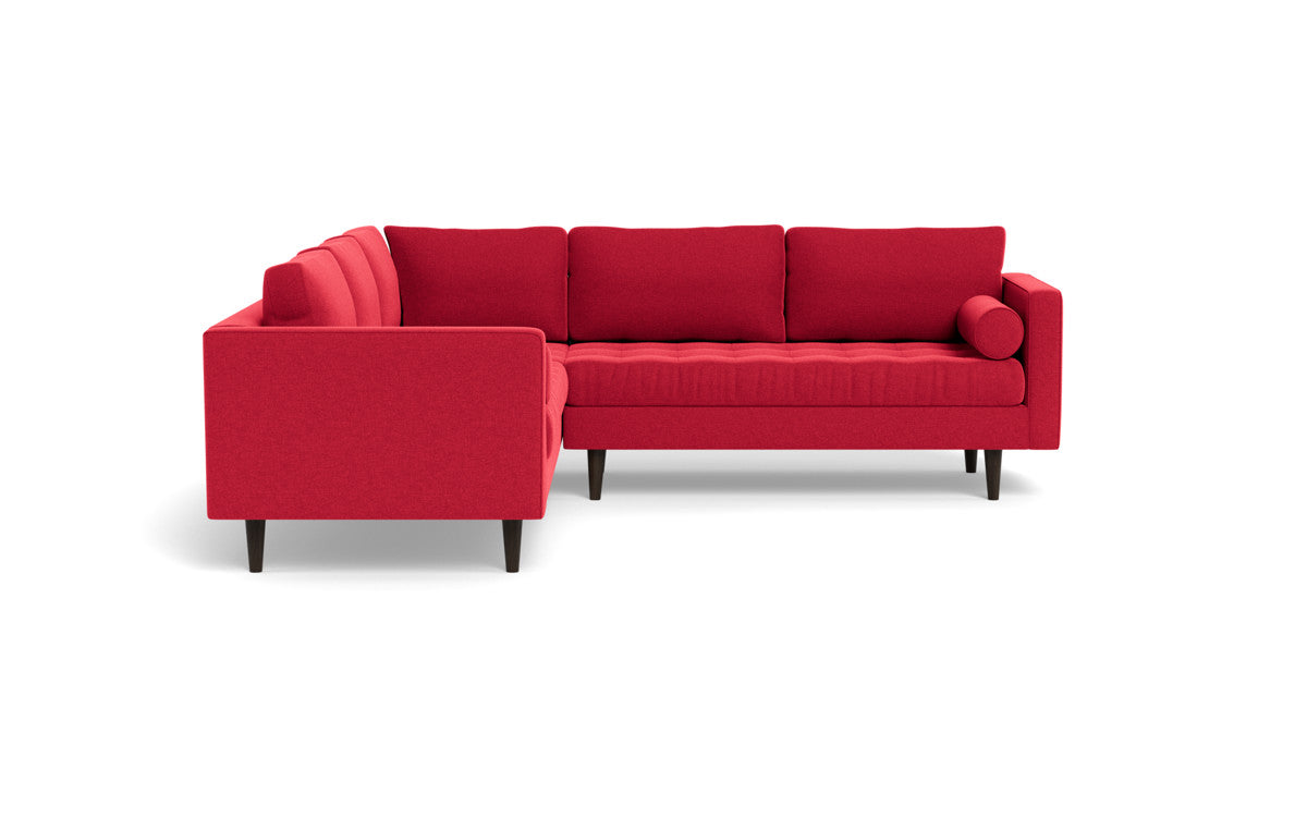 Ladybird 103" Corner Sectional - Bennett Red